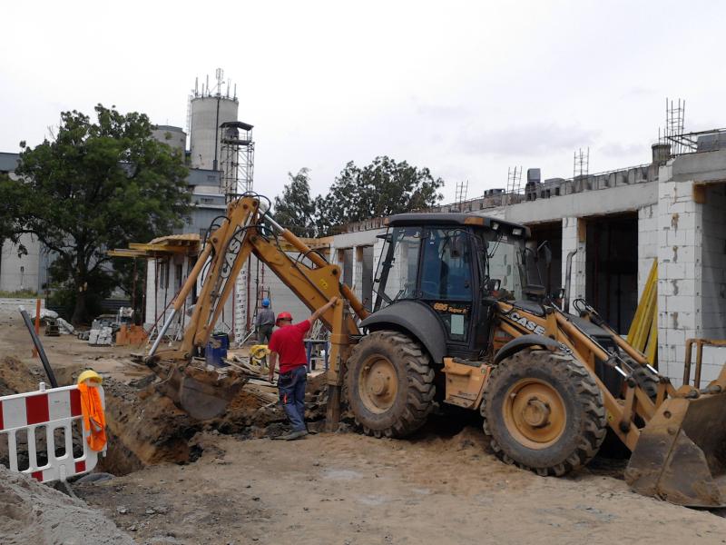 Budowa urzędu Gminy Mietków (czerwiec) 2012