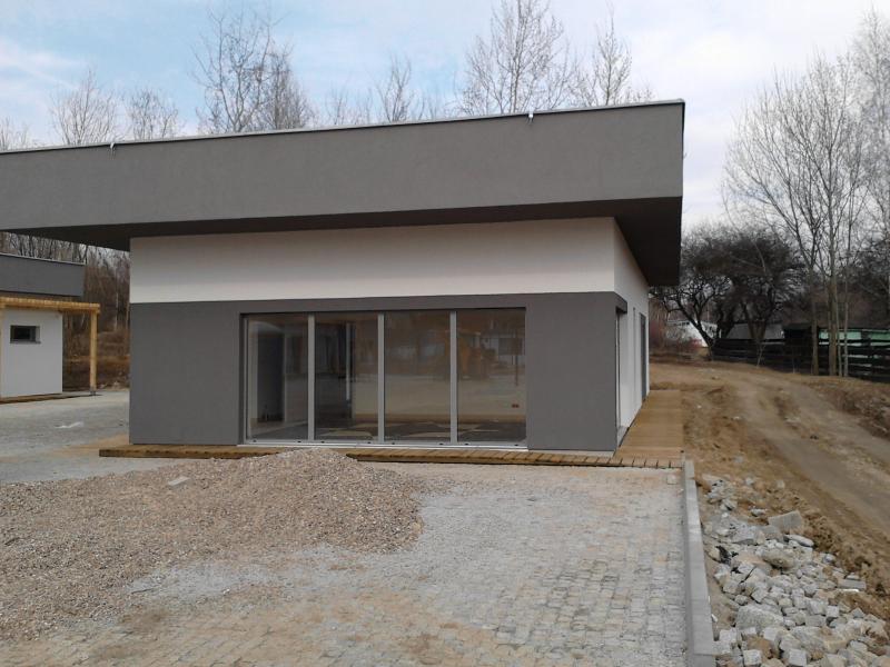 Budowa Ośrodka Sportów Wodnych w Borzygniewie (recepcja) 2011