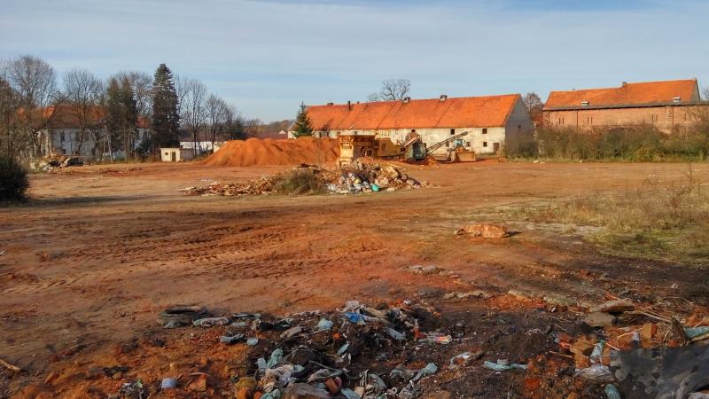 Spółdzielnia (dawny folwark) w Milinie 2016