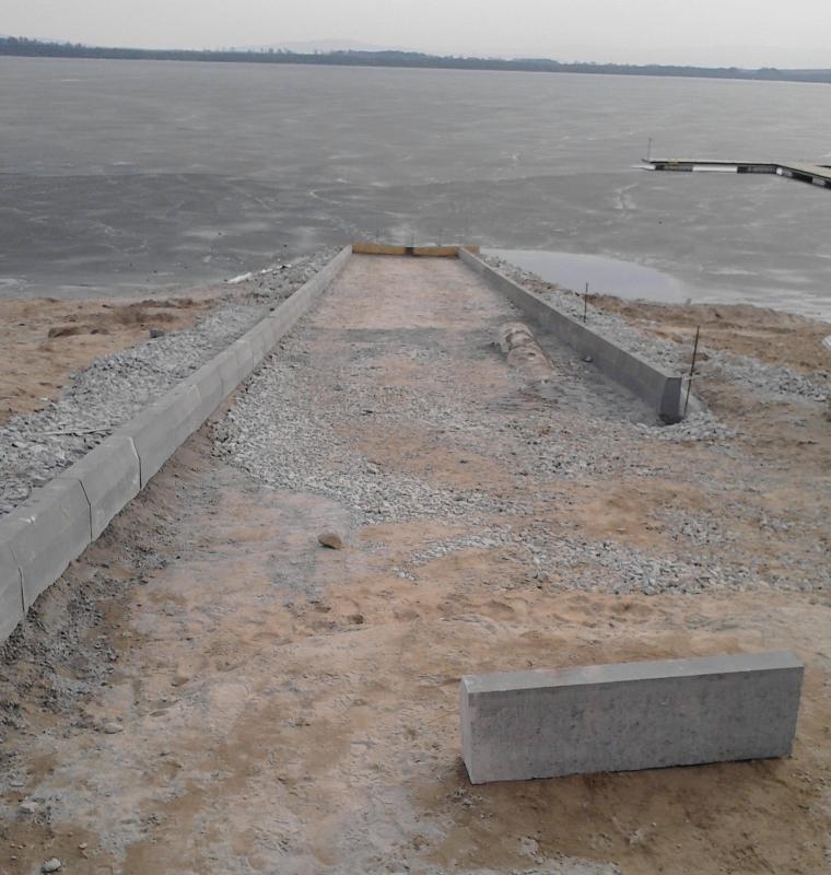 Budowa Ośrodka Sportów Wodnych w Borzygniewie (slip) 2011