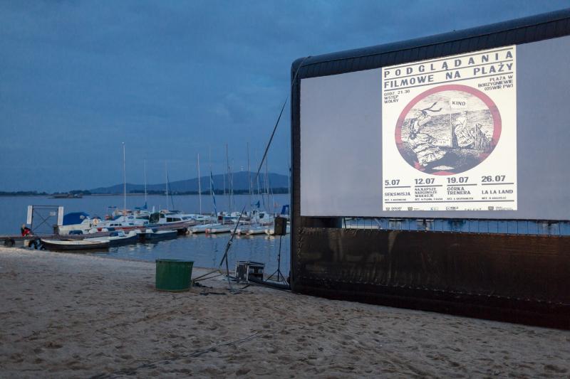 Podglądania filmowe nad Zalewem Mietkowskim 2019 ekran