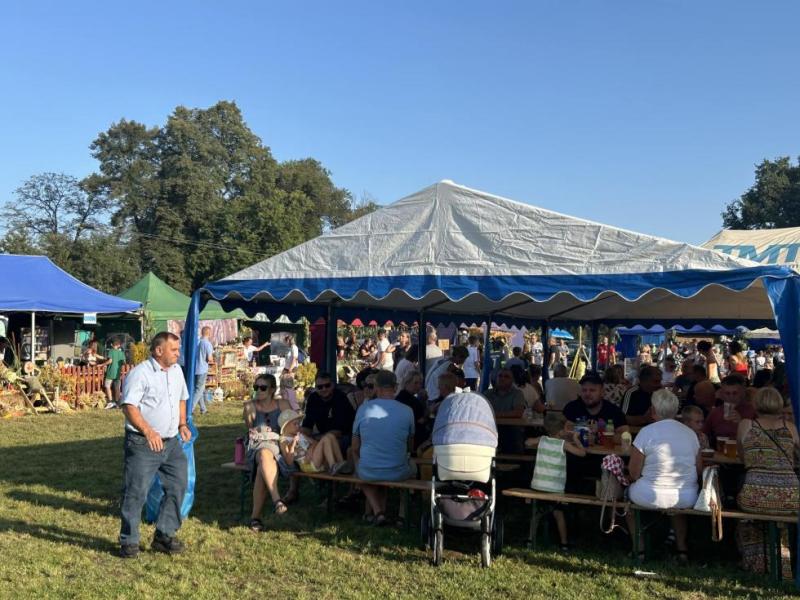 Dożynki gminne w Domanicach 2024 uczestnicy