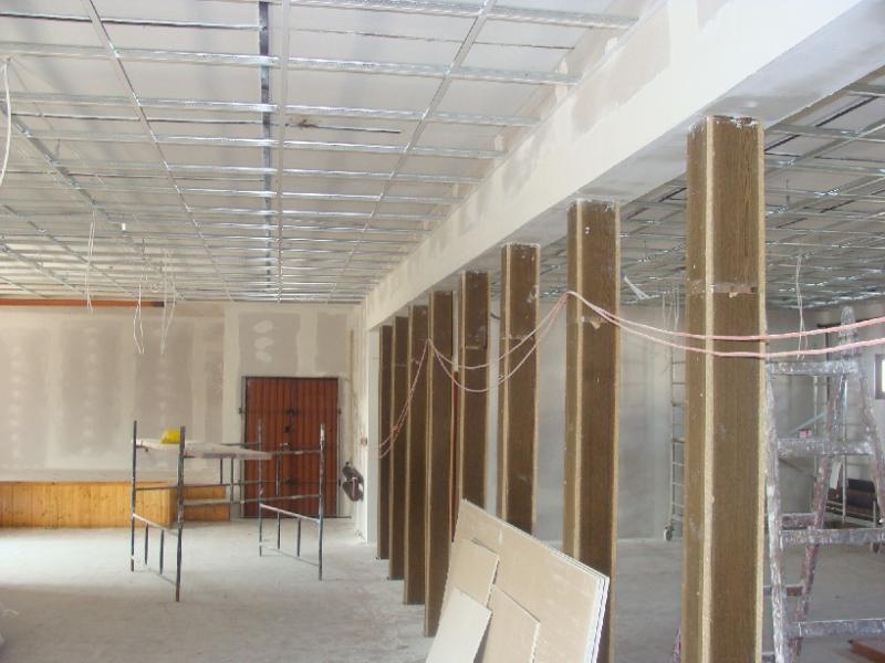 GOK Mietków - remont sali głównej 2010