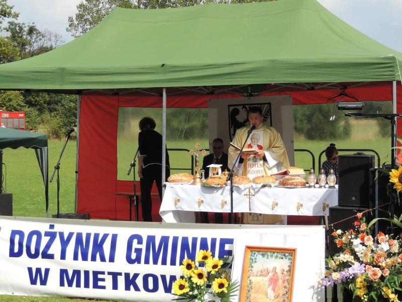Dożynki gminne w Mietkowie 2014