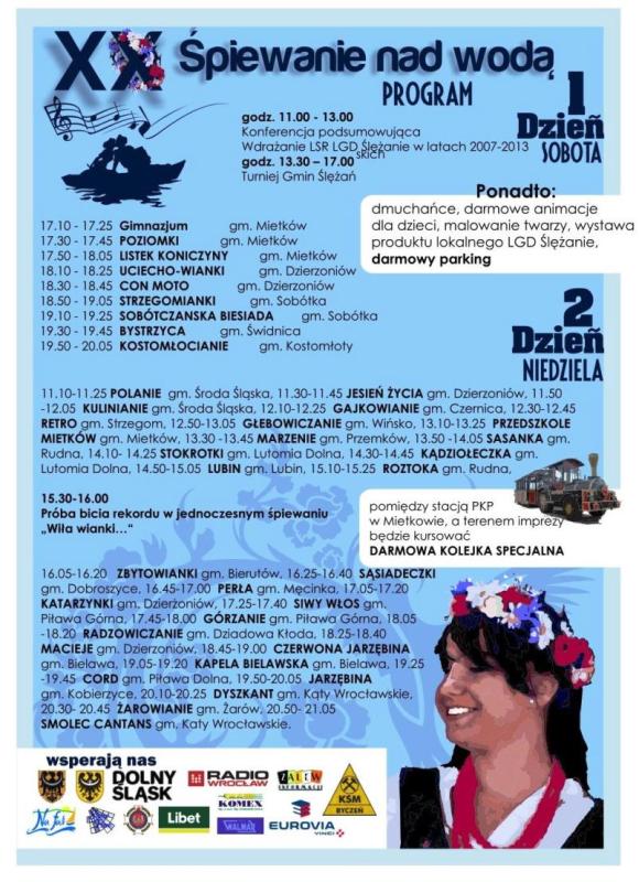 Śpiewanie nad wodą 2015 zespoły