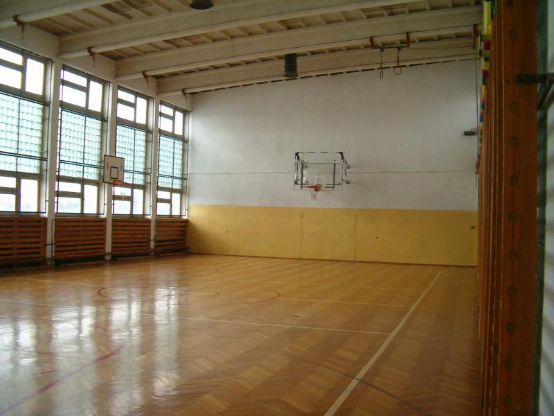 Sala gimnastyczna szkoły podstawowej w Mietkowie 2006