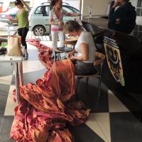 Marinowanie Mietków 2013 przygotowania ozdób barki