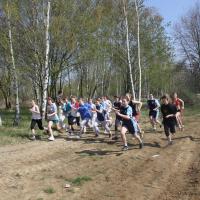 Biegi przełajowe nad Zalewem Mietkowskim 2012 przełaj